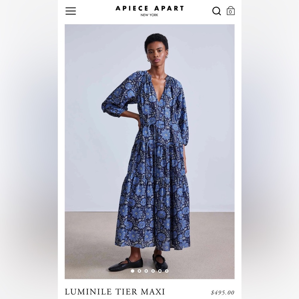 Apiece Apart Luminile Tier Maxi XS